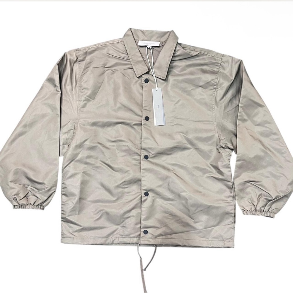 Fear of God Essentials Coach Jacket “1977” Size Small- New With Tag and Bag